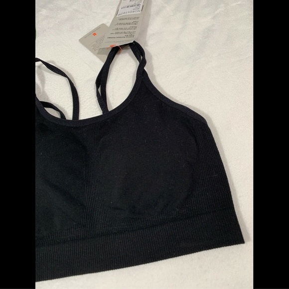 NWT $60 Sweaty Betty Brahma Bamboo Padded‎ Yoga Bra in Black [SZ XS ] - Picture 4 of 8